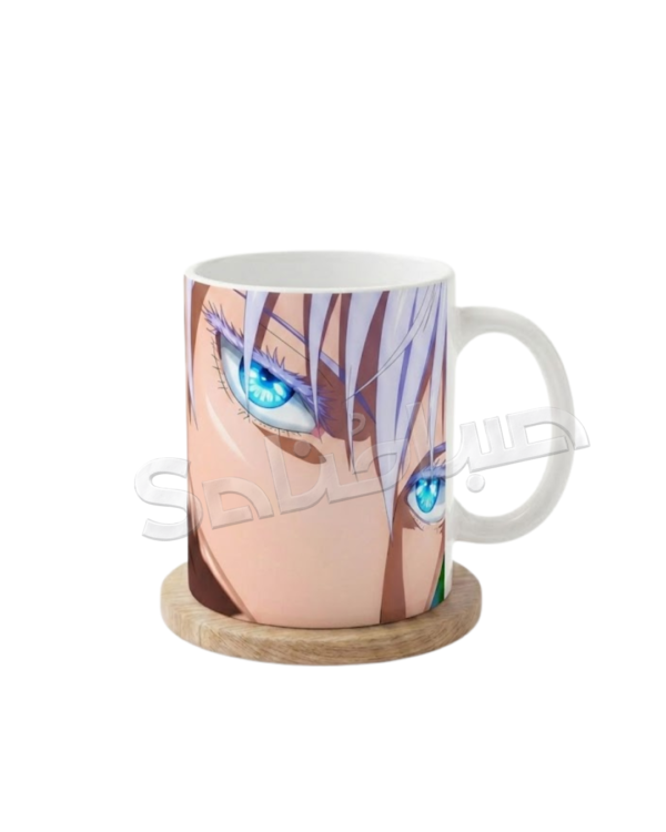 Copy of S (10) Iconic Anime Gojo Blue Eyes Coffee Mug