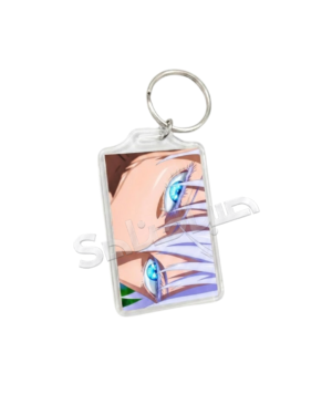 Copy of S (3) Blue Eyes Clear Acrylic Keychain