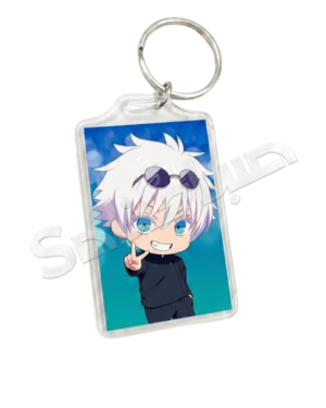 Copy of S (8) Chibi Satoru Gojo Anime Acrylic Keychain